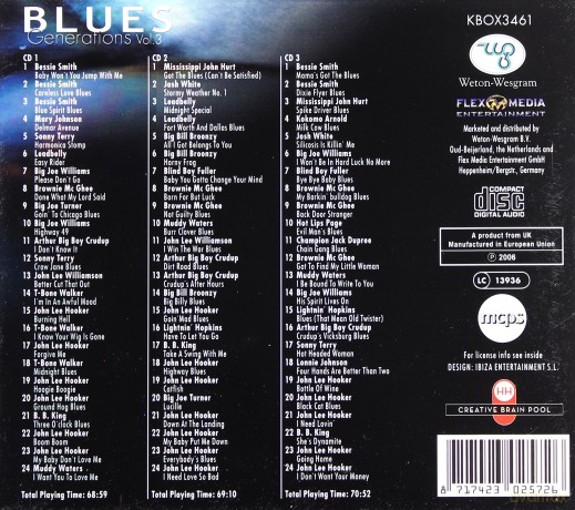 Blues Generations vol. 3 [3CD]