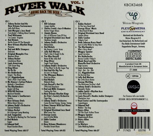 River Walk: Bring back the dixie vol. 1 [3CD]