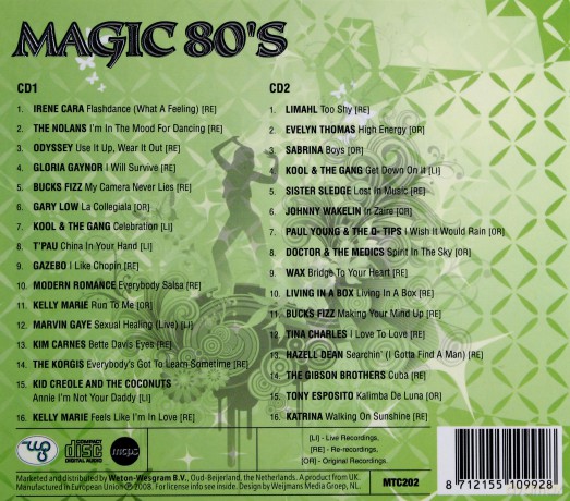 Magic 80's [CD]