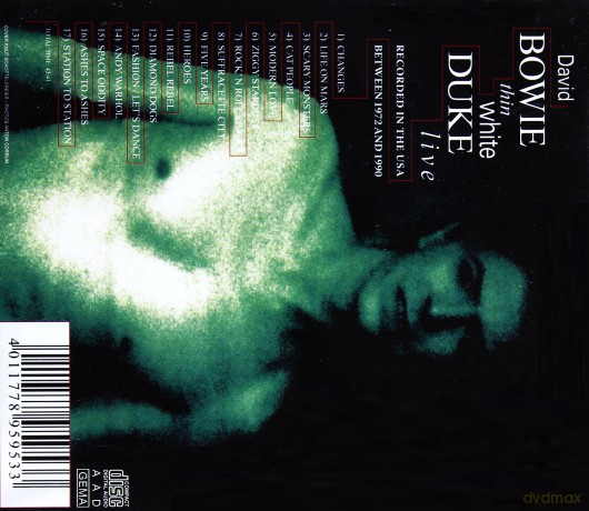 David Bowie: Thin White Duke [CD] 