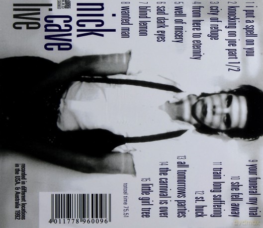Nick Cave: Live [CD] 