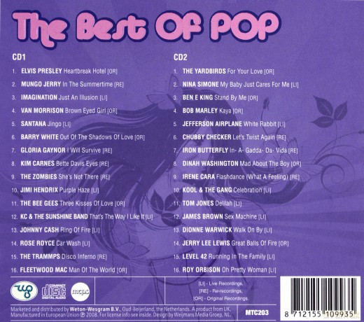 The best of pop [2CD] 