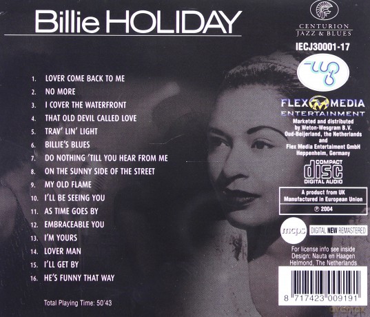 Billie Holiday: Ultimate Jazz & Blues [CD]