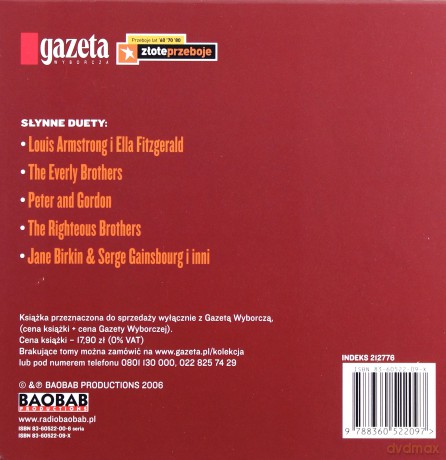 Biblioteka Gazety Wyborczej: Słynne duety [CD] 