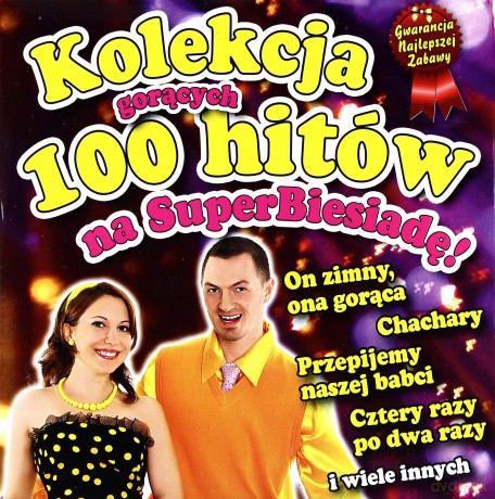Kolekcja gorących 100 hitów na super biesiadę [10CD] 