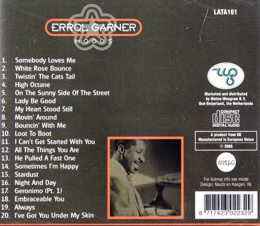 Errol Garner: Moods [CD] 