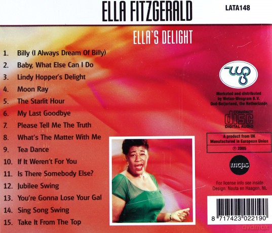 Ella Fitzgerald: Ella's delight [CD] 