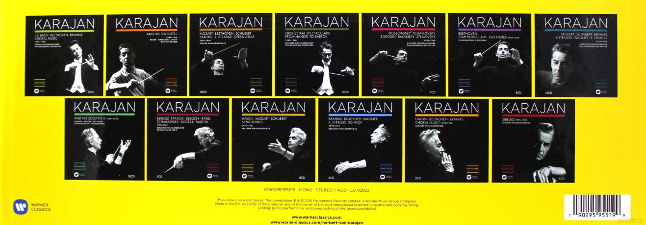 Herbert Von Karajan: Complete Remastered Edition [BOX] [101CD]