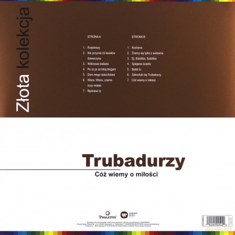 Trubadurzy: Złota Kolekcja [Winyl]