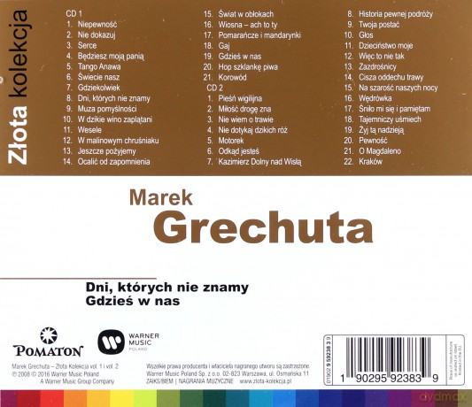 Marek Grechuta: Złota Kolekcja vol. 1 & vol. 2 [2CD]