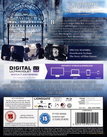 Stonehearst Asylum [Blu-Ray]