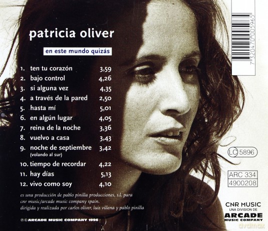 Patricia Oliver: En este mundo quizas [CD] 