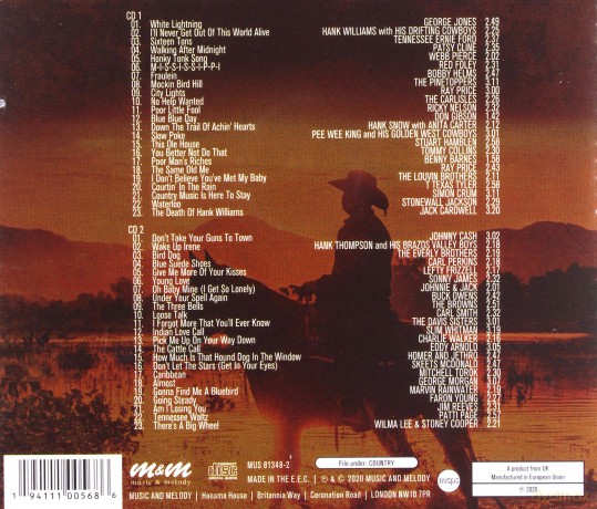 Original Country Chart Hits vol. 1 [2CD]
