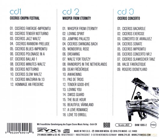 Eugen Cicero: Jazz meets Classic [3CD]