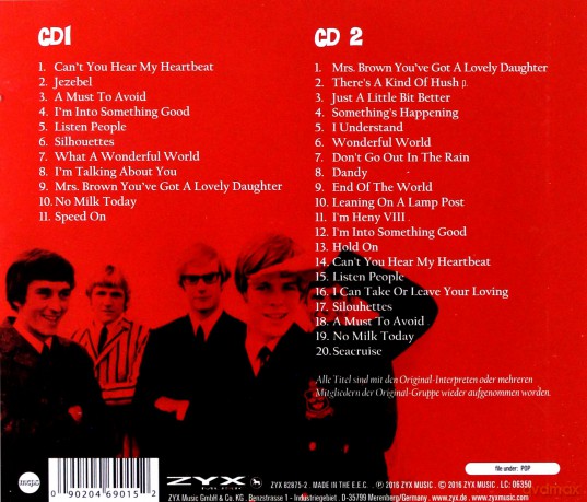 Herman's Hermits: The Best Of [2CD]