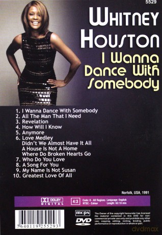 Whitney Houston: I Wanna Dance With Somebody (NTSC) [DVD]