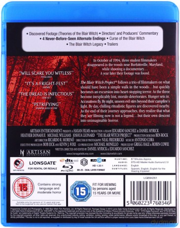 Blair Witch Project [Blu-Ray]