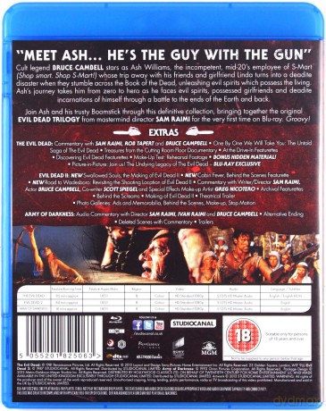 The Evil Dead Trilogy [3xBlu-Ray]