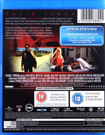 Wild at Heart [Blu-Ray]