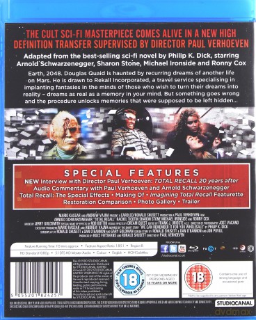 Total Recall [Blu-Ray]