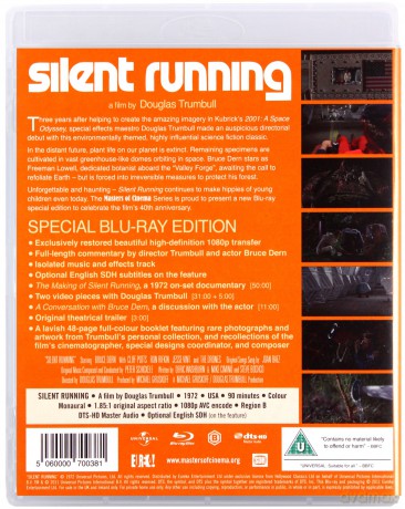 Silent Running (Masters of Cinema) [Blu-Ray]