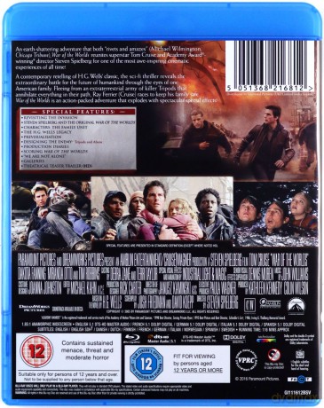 War of The Worlds [Blu-Ray]