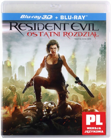 Resident Evil: Ostatni Rozdział [Blu-Ray 3D]+[Blu-Ray]