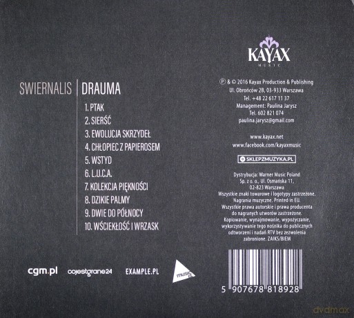 Swiernalis: Drauma [CD]