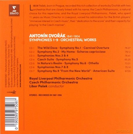 Libor Pesek: Dvorak: The Complete Symphonies [7CD]