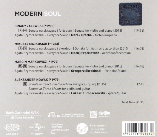 Agata Szymczewska: Modern Soul [CD]