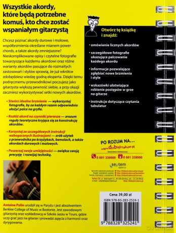 Akordy gitarowe dla bystrzaków - Antoine Polin [KSIĄŻKA]