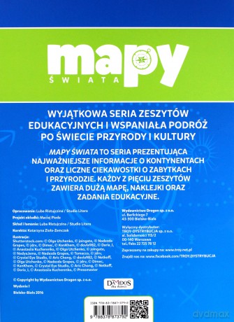 Ameryka południowa. Mapy świata [KSIĄŻKA]