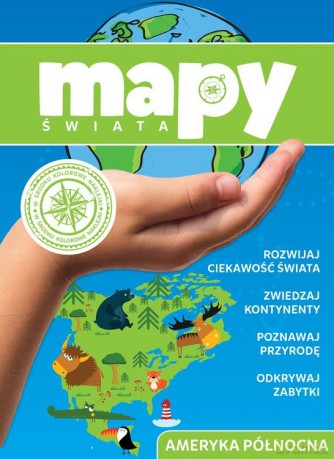 Ameryka północna. Mapy świata [KSIĄŻKA]