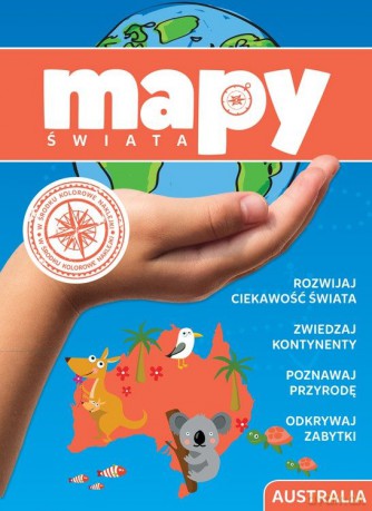 Australia mapy świata [KSIĄŻKA]
