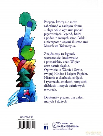 Baśnie i legendy polskie (twarda) [KSIĄŻKA]