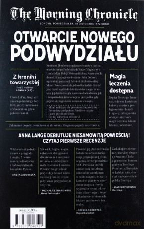 Clovis Lafay. Magiczne akta Scotland Yardu - Anna Lange [KSIĄŻKA]