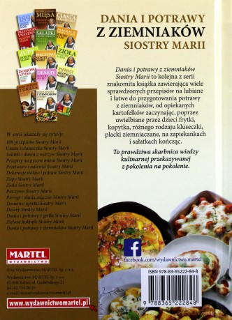 Dania i potrawy z ziemniaków siostry Marii - Maria Goretti (twarda) [KSIĄŻKA]