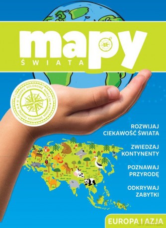 Europa i Azja. Mapy świata [KSIĄŻKA]
