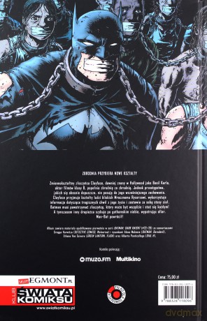 Glina. Batman Mroczny Rycerz (Tom 4) - Gregg Hurwitz (twarda) [KOMIKS]