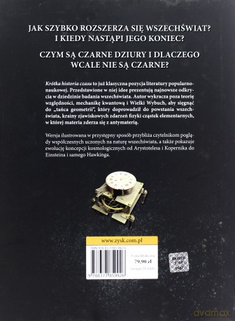Ilustrowana krótka historia czasu - Stephen Hawking (twarda) [KSIĄŻKA]