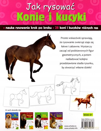 Jak rysować konie i kucyki - Robbin Cuddy [KSIĄŻKA]