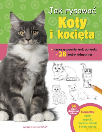 Jak rysować koty i kocięta - Robbin Cuddy [KSIĄŻKA]