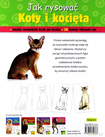Jak rysować koty i kocięta - Robbin Cuddy [KSIĄŻKA]