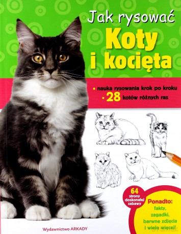 Jak rysować koty i kocięta - Robbin Cuddy [KSIĄŻKA]