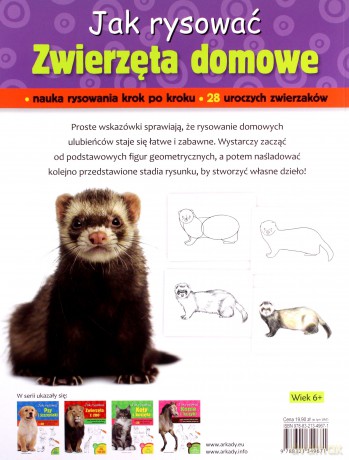 Jak rysować zwierzęta domowe - Robbin Cuddy [KSIĄŻKA]