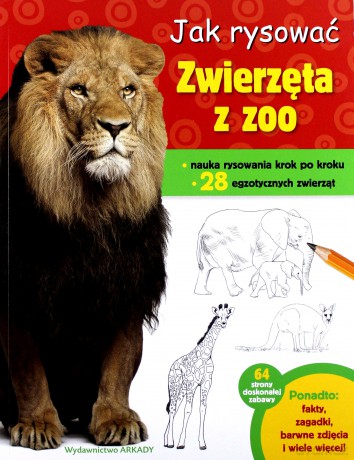 Jak rysować zwierzęta w ZOO - Robbin Cuddy [KSIĄŻKA]