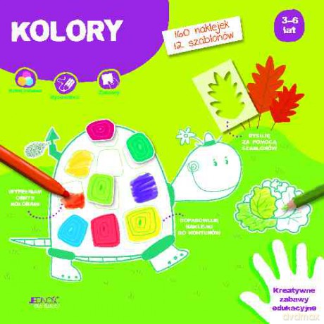 Kolory. Kreatywne zabawy edukacyjne [KSIĄŻKA]