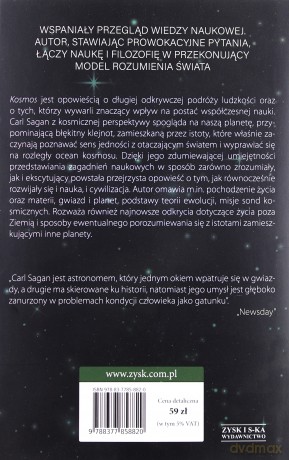 Kosmos - Carl Sagan (twarda) [KSIĄŻKA]