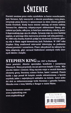 Lśnienie (pocket) - Stephen King [KSIĄŻKA]