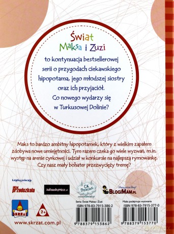Maks podejmuje wyzwania. Świat Maksa i Zuzi - Katarzyna Zychla [KSIĄŻKA]